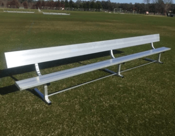 15ft Team Bench with Backrest