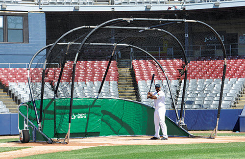 Green Big League Bomber All Star Batting Cage