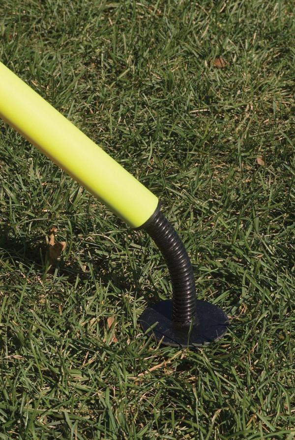 Outdoor Agility Poles with Spring Spike
