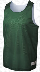 Forest Green - White Morton Reversible Vest