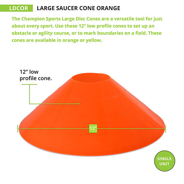 Large Orange Cone Measurements
